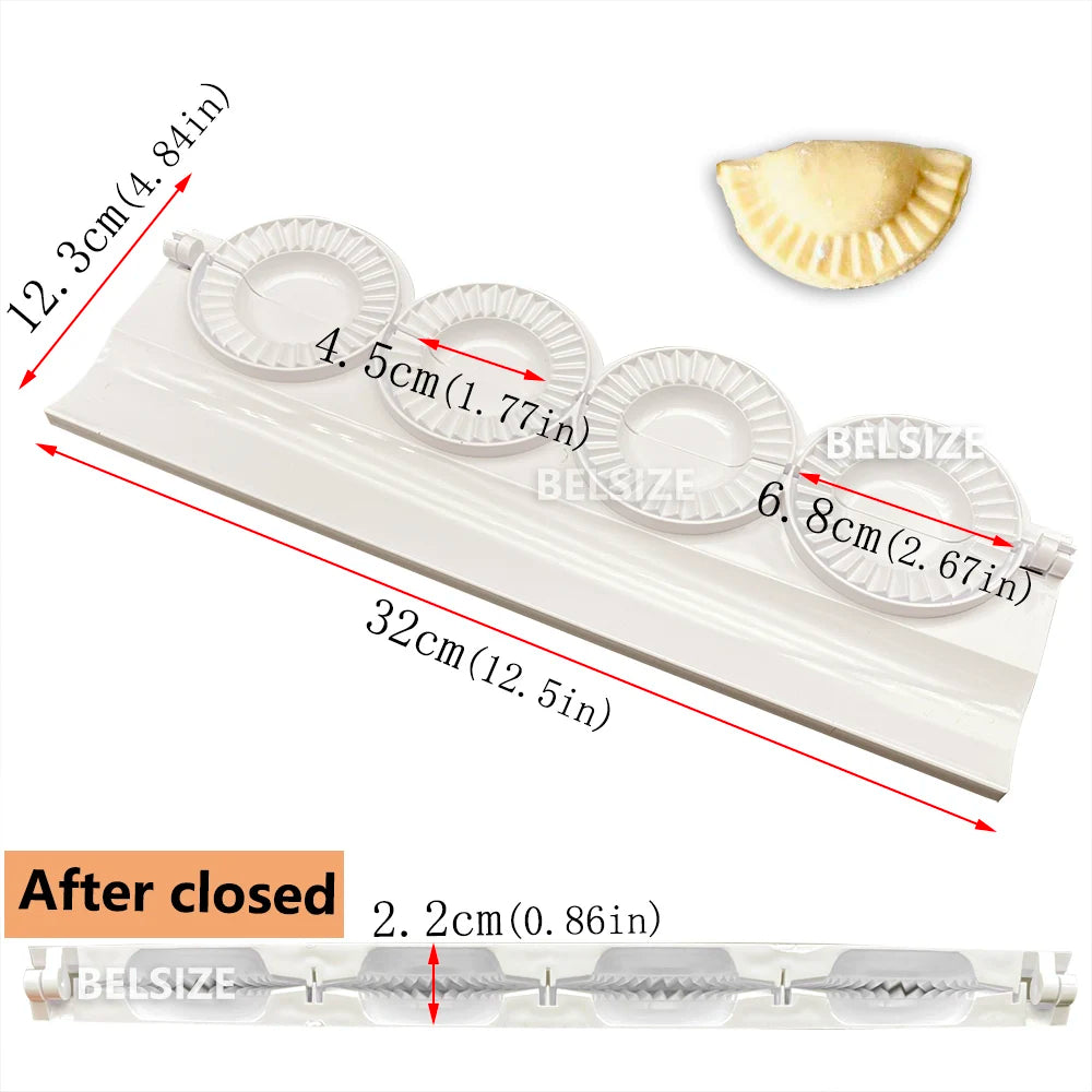 Dumpings Maker Mold Dough Press, Samosa Maker Molds Pierogies Making Kitchen Tools Dough Raviol Machine Dumpling Mold