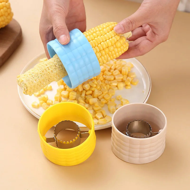 Corn Cob Peeler Stripper Cutter Splitter Remover Thresher Stonego Kitchen Salad Tool