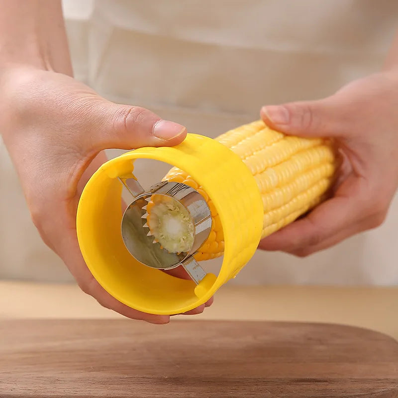 Corn Cob Peeler Stripper Cutter Splitter Remover Thresher Stonego Kitchen Salad Tool